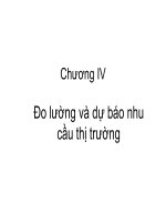 Bài giảng Quản trị Marketing: Chương 4 - GV. Hoàng Thị Huệ