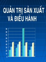 quản trị sản xuất và điều hành