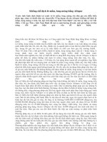 Khống chế dịch lở mồm, long móng bằng Aftopor