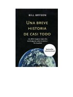 una breve historia de casi todo - bill bryson