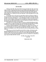 Đồ án tính toán và thiết kế hệ thống nhiên liệu của động cơ theo các thông số kĩ thuật