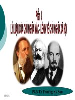 lý luạn cảu chủ nghĩa mác lê nin về chủ nghĩa xã hội