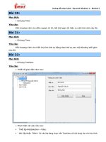 Hướng dẫn thực hành - Lập trình Windows 1 - Module 5 Bài 20