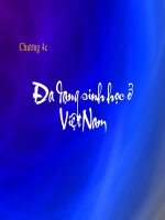 Bài giảng Bảo tồn đa dạng sinh học: Chương 4c - Thạc sĩ. Viên Ngọc Nam