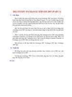 recovery exchange server 2007 - 1