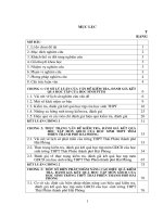 luận văn thạc sĩ Một số biện pháp nâng cao hiệu quả kiểm tra, đánh giá kết quả học tập môn GDCD của học sinh ở THPT.