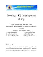 thiết kế mạch đồng hồ số hiển thị trên led 7 thanh