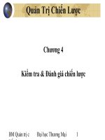 kiểm tra định giá chiến lược