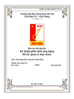 đề tài quản lý hiệu thuốc