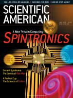 scientific american   -  2002 06  -  spintronics  -  a new twist in computing