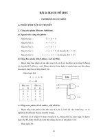Các mạch số học trong điện tử số