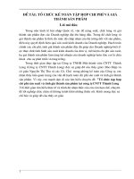 tổ chức tập hợp chi phí sản xuất và tính giá thành sản phẩm tại công ty cntt thành long