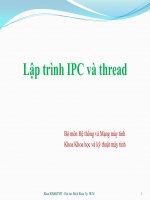 Lập trình IPC và thread