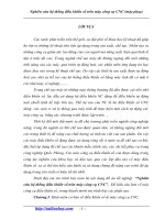 nghiên cứu hệ thống điều khiển số trên máy công cụ cnc