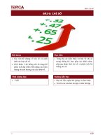 Nguyên lý thống kê chỉ số