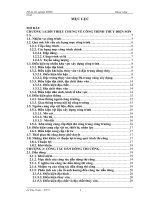 Đồ án thi công công trình đê quai hạ lưu thủy điện sơn la