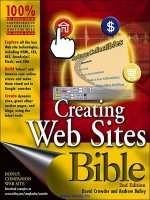 creating  web  sites  bible  2nd  edition