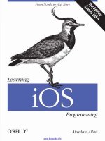 learning ios programming 2nd edition