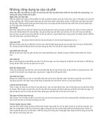 Những công dụng lạ của cà phê