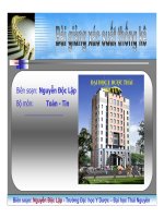 Bài giảng xác xuất thống kê  nguyễn độc lập