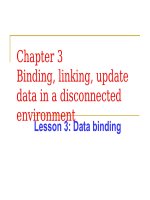 Lesson 3 Data binding