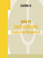 Quản trị chuỗi cung ứng