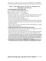 báo cáo tổng quan các phần hành kế toán tại công ty tnhh quốc tế sinjoobo