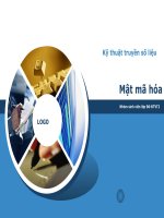 slide tìm hiểu về mật mã hóa