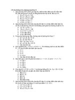 Trắc nghiệm toán lớp 12 các câu hỏi về đường tròn