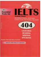 404 essential tests for ielts academic module