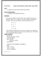 Bài tập lập trình VLSI Lab programs