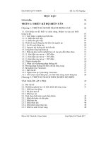 Đồ án thiết kế bộ biến tần nguồn áp ba pha để cung cấp cho động cơ điện xoay chiều rotor lồng sóc   tài liệu, ebook, giáo trình