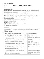 GIÁO ÁN GIÁO DỤC CÔNG DÂN LỚP 9