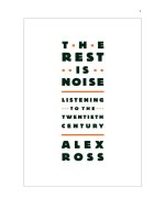 ross.  the rest is noise