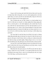 Hoàn thiện kế toán bán hàng tại Công ty TNHH TM và SX Toàn Phúc