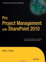 pro  project  management  with  sharepoint  2010