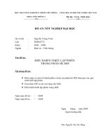 đồ án: ĐIỀU KHIỂN THIẾT LẬP PHIÊN  TRONG PHÂN HỆ IMS