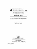 An elementary approach to homological algebra  l vermani