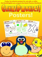 genkie phonics posters