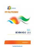 bài 6 mô hình hóa dữ liệu