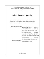 Bài tập lớp phân tích thiết kế ứng dụng hệ thống thư viện