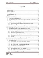 Giải pháp để có một công việc tốt đối với sinh viên chuyên ngành quản trị kinh doanh trường ĐH Thủy Lợi trong giai đoạn thừa thầy thiếu thợ