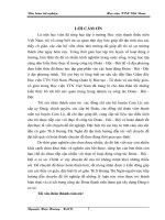 một số giải pháp và kiến nghị nhằm nâng cao hiệu quả công tác tham gia xây dựng đảng của đoàn tncs hồ chí minh huyện cam lộ - tỉnh quảng trị