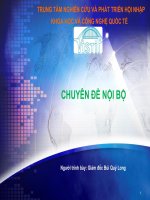 Chuyên đề Vistip Quy luật kinh tế 20/80