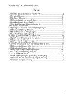 Hệ thống Thông Tin - Quản Lý Công Nghiệp