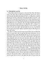 tìm hiểu thực trạng và các yều tố ảnh hưởng đến hoạt động chăn nuôi bò tại xã hồng thái, huyện a lưới, tỉnh thừa thiên huế