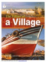 The future of a village