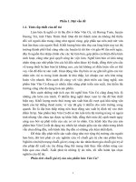 phân tích chuỗi giá trị của sản phẩm bún vân cù