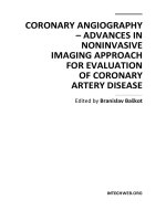 coronary angiography  -  advances in noninvasive imaging  -  b. baskot (intech, 2011)