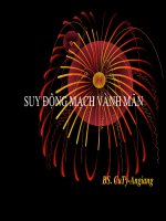 suy dong mach vanh man